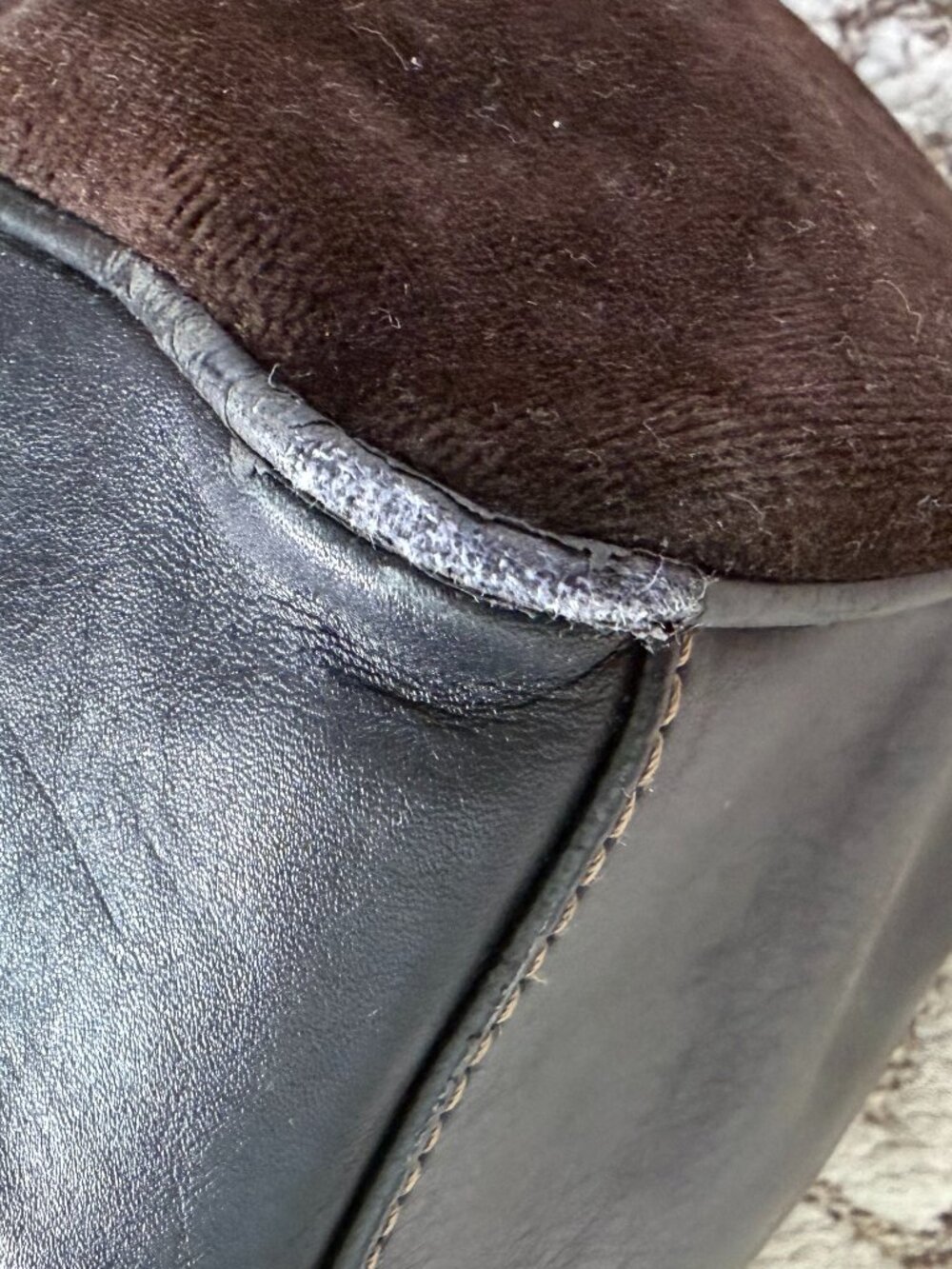 Juicy Couture Daydreamer Black Velour Shoulder Bag - Picture 8 of 16